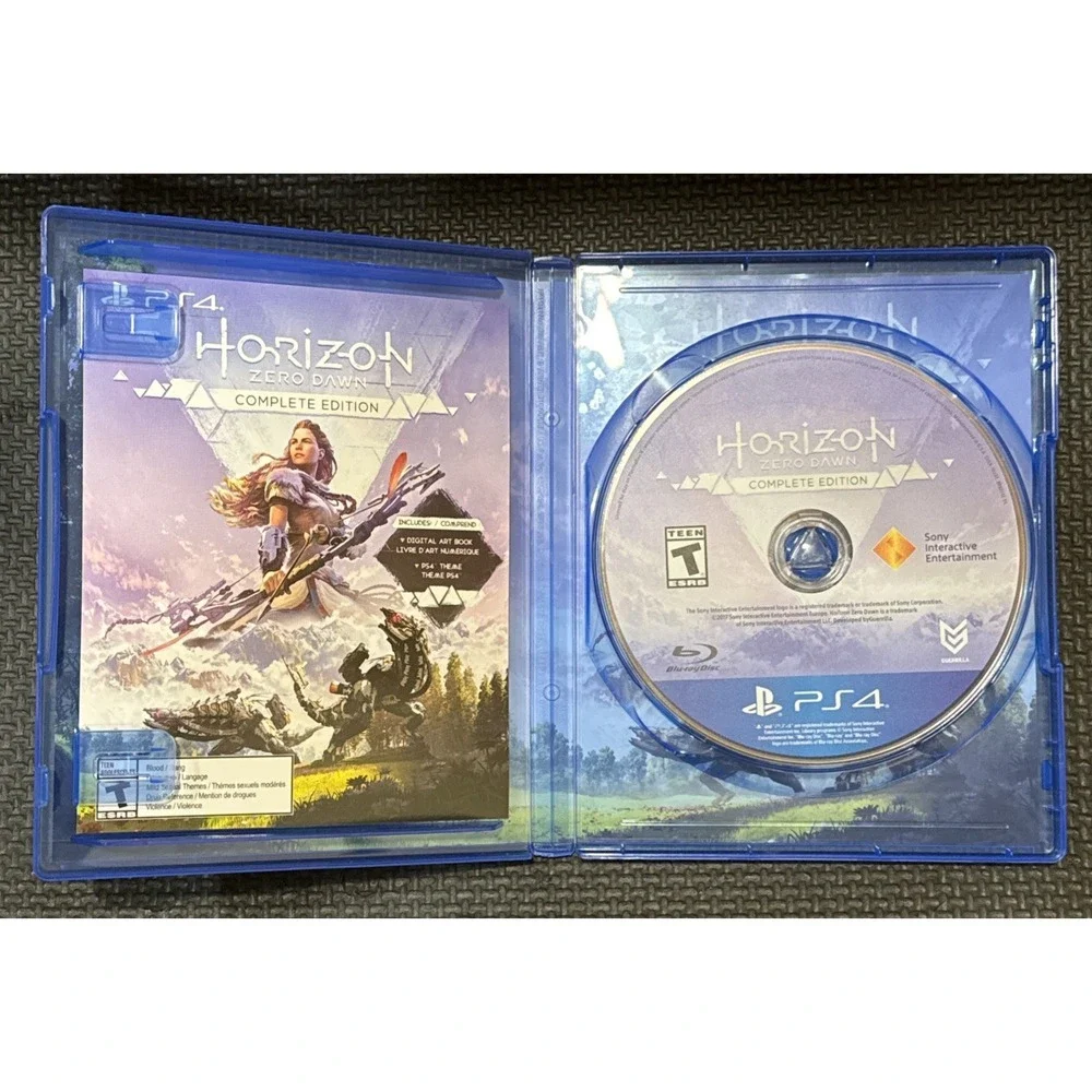 PS4 Game Lot (4) Horizon Zero Dawn Sims 4 Bundle The Order 1886 Golf Club '19